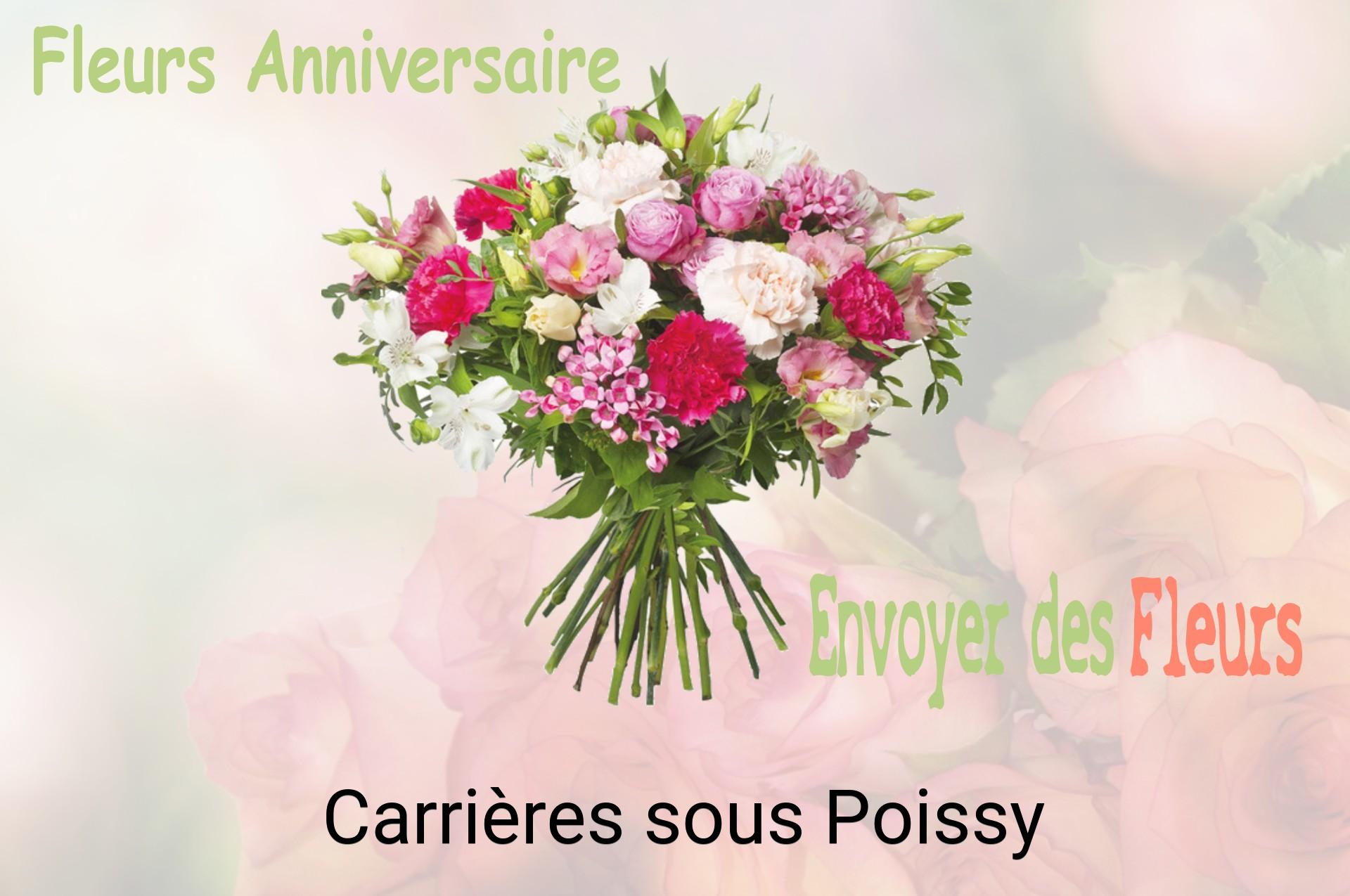 Bouquet de fleurs d’anniversaire livré à Carrières-sous-Poissy
