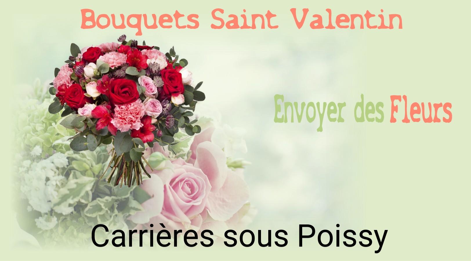 Roses de Saint-Valentin livrées à Carrières-sous-Poissy